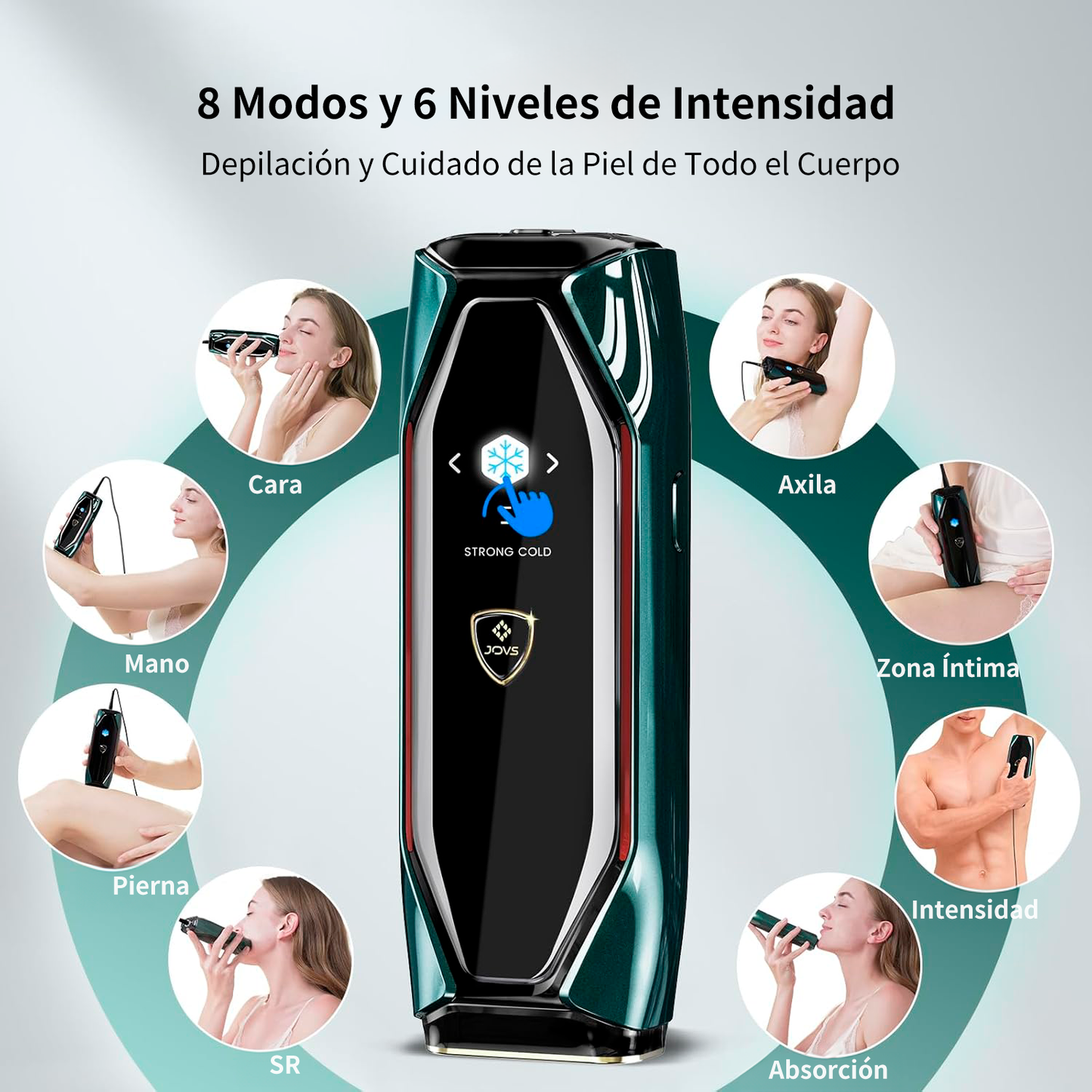JOVS X™ 3-in-1 IPL Hair Removal Device