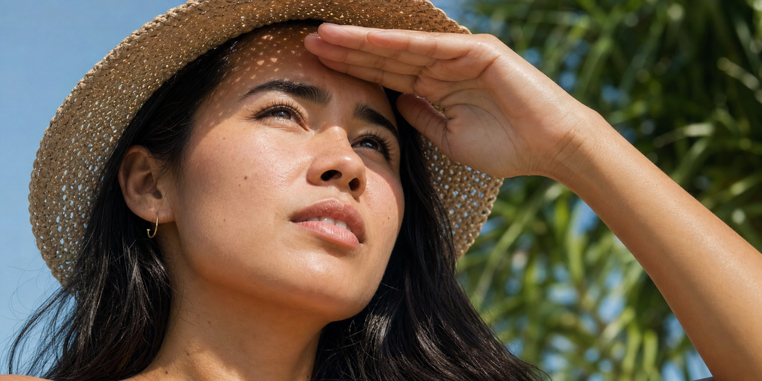 ¿La terapia con luz roja es buena para las quemaduras solares?