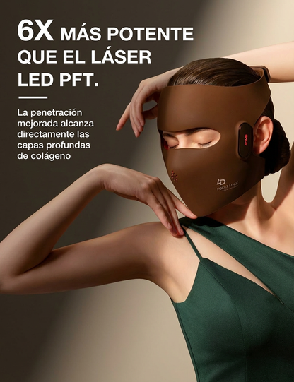 Máscara Facial de Terapia de Luz Láser