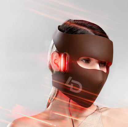 Máscara Facial de Terapia de Luz Láser