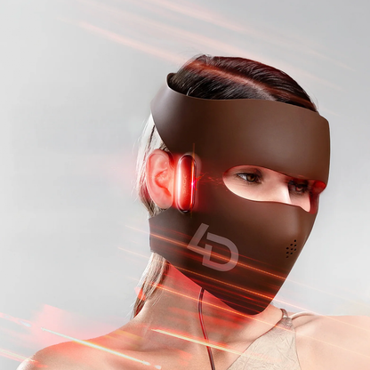 Máscara Facial de Terapia de Luz Láser