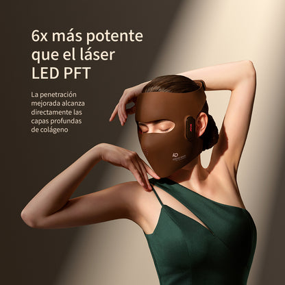 Máscara Facial de Terapia de Luz Láser