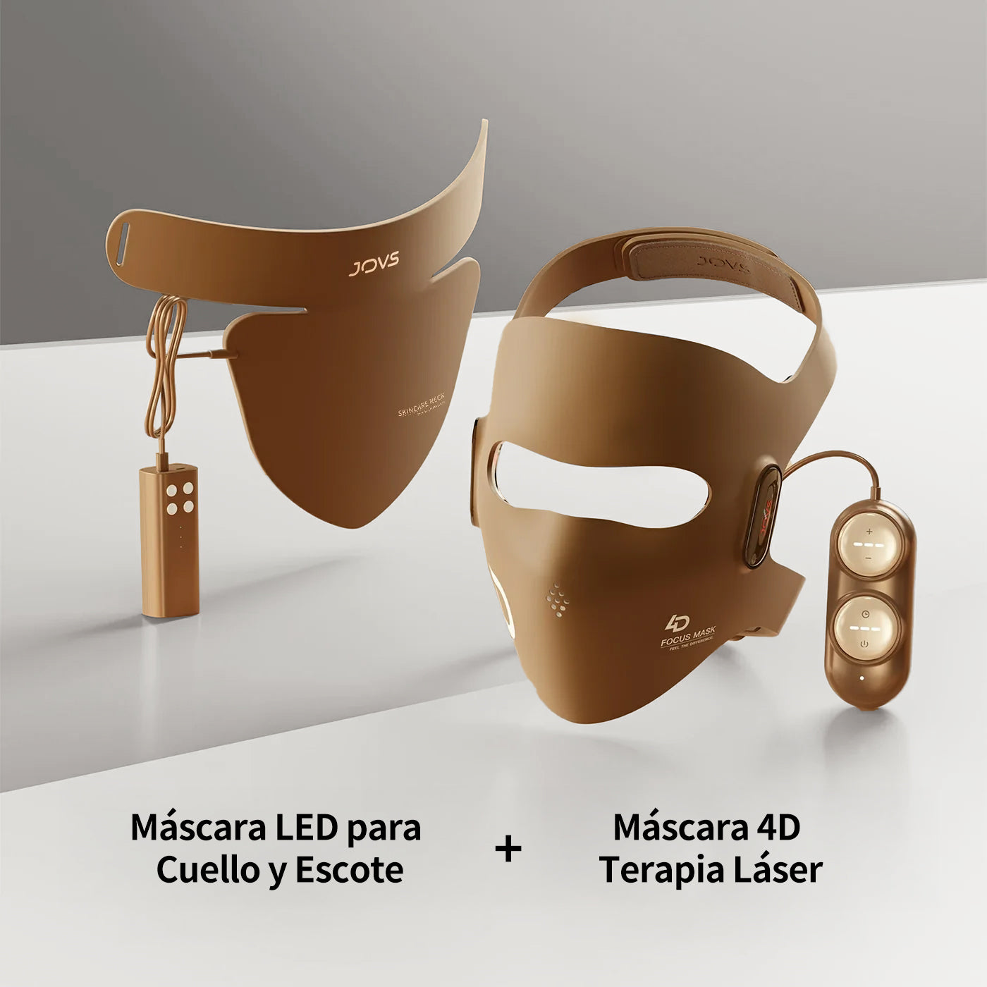 Máscara LED para cuello y escote