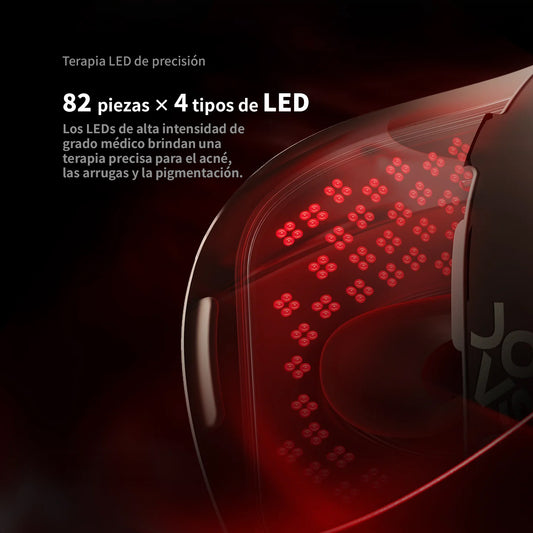 MÁSCARA LED + MÁSCARA DE CUELLO Y ESCOTE