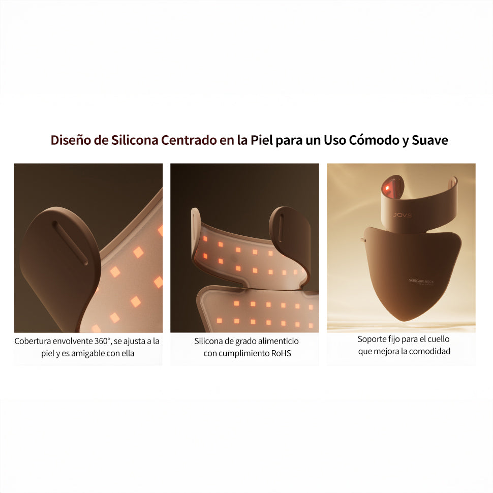 Máscara LED para cuello y escote
