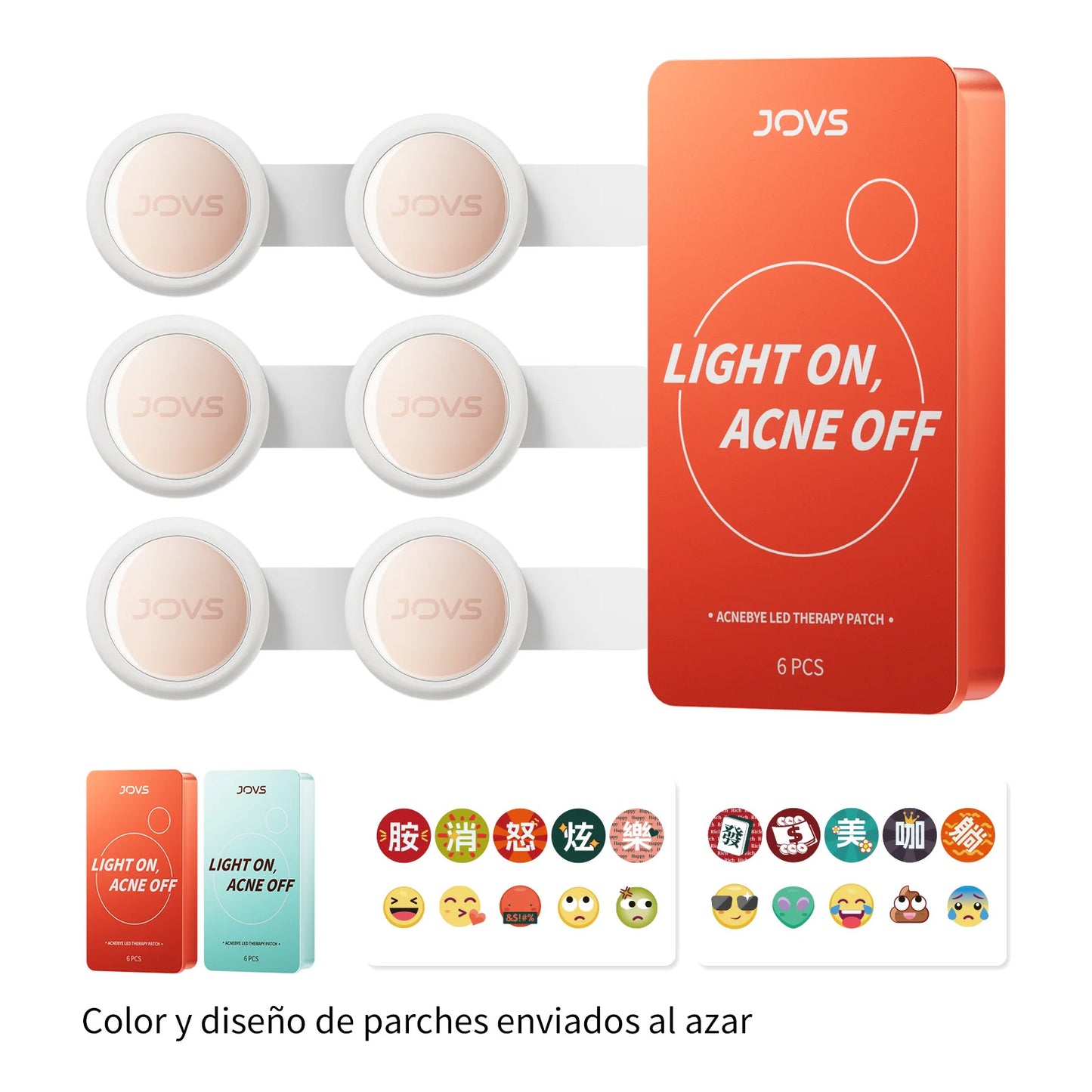 JOVS AcneBYE™ - Tratamiento de Parche LED